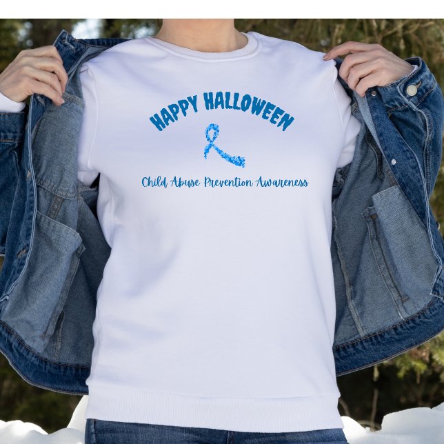 Förebyggande av övergrepp mot barn i happy hallowe t shirt (Skapare uppladdad)