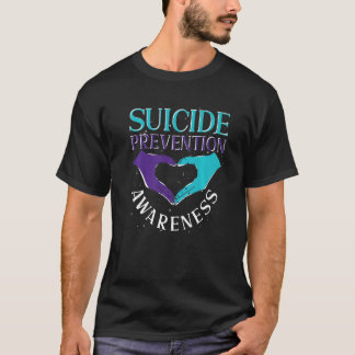 Förebyggande av självmord Månad för psykisk ohälsa T Shirt