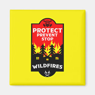 Förebyggande av skogsbrand magnet