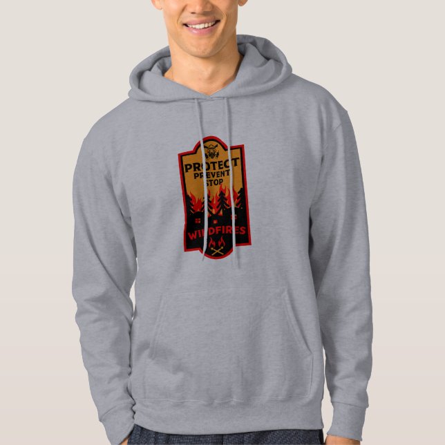 Förebyggande av Wildfire Hoodie (Framsida)