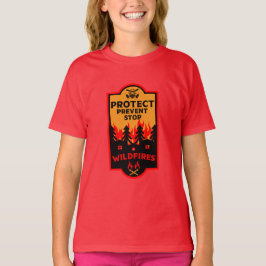 Förebyggande av Wildfire T Shirt