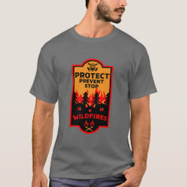 Förebyggande av Wildfire T Shirt