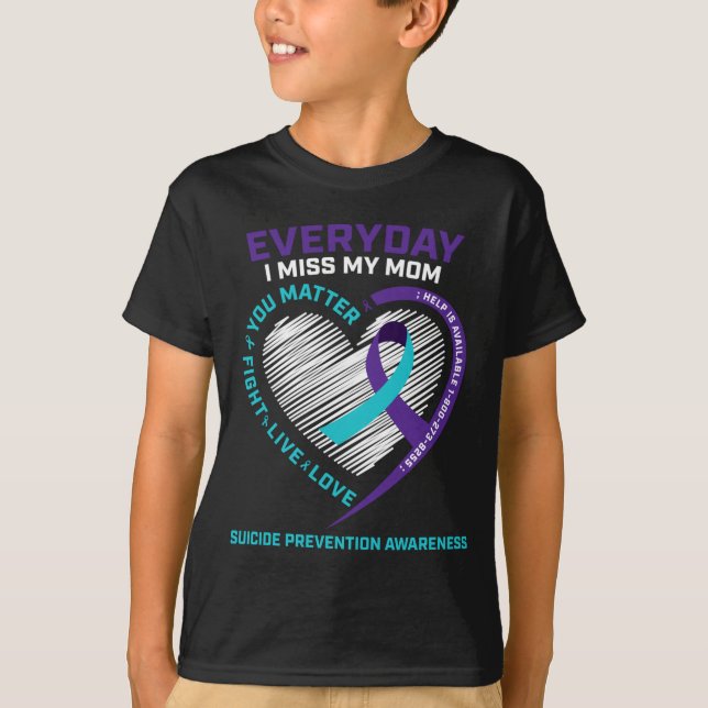 Förebyggande Tröjor Mamma Tshirts Män Kvinnor Barn (Framsida)