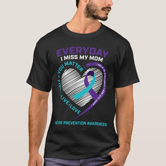 Förebyggande Tröjor Mamma Tshirts Män Kvinnor Barn (Framsida)