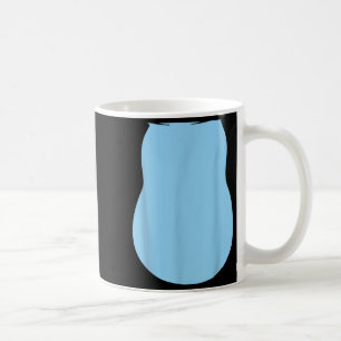 Föredra Alien Hund Costume Halloween Blue Alien Hu Kaffemugg