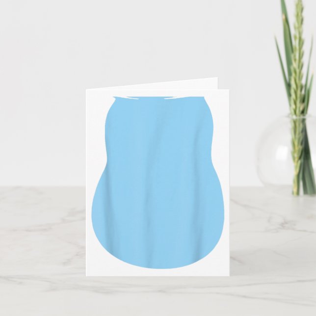 Föredra Alien Hund Costume Halloween Blue Alien Hu Kort (Framsida)