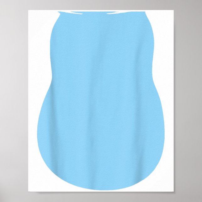 Föredra Alien Hund Costume Halloween Blue Alien Hu Poster (Framsidan)