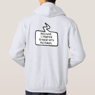 Föredra i läsning hoodie