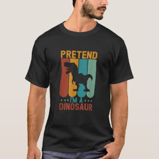 Föredra i m en dinosaur-halloween t shirt
