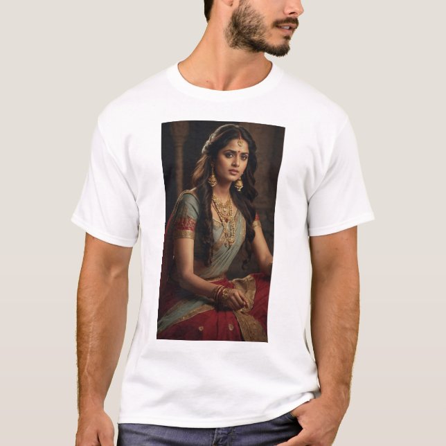 Föredragande: Mahabharata Heroine Obefruktad T Shirt (Framsida)