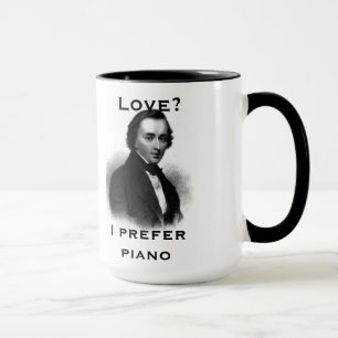 "Föredrar jag den piano" muggen Mugg