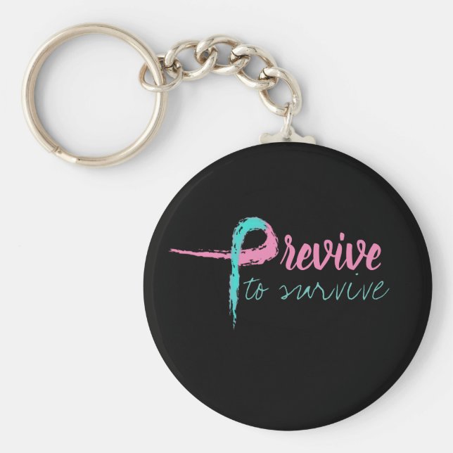 Föregående för att Överleva Nyckelring (Framsidan)