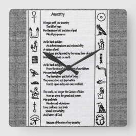 Föregående Fyrkantig Klocka