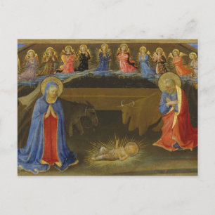 Föregående målning Änglar Mary Jesus Jul Helg Vykort