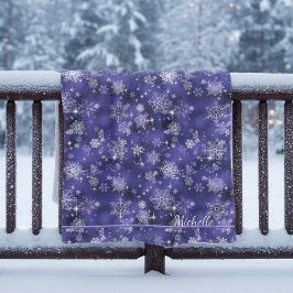 Föregående Snöflingor Mönster Violet ID846 Fleecefilt