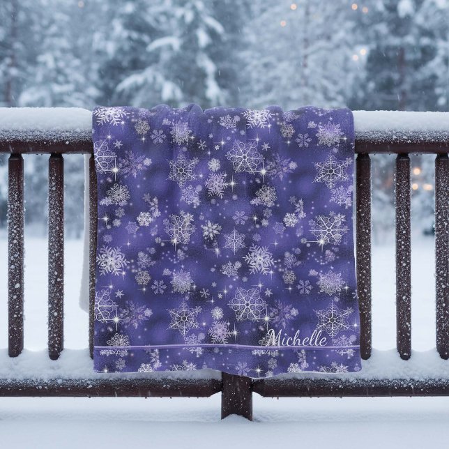 Föregående Snöflingor Mönster Violet ID846 Fleecefilt (Skapare uppladdad)