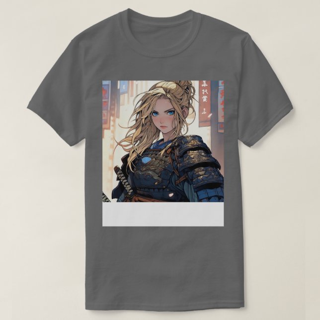 Foreign Dam Samurai anime T Shirt (Design framsida)