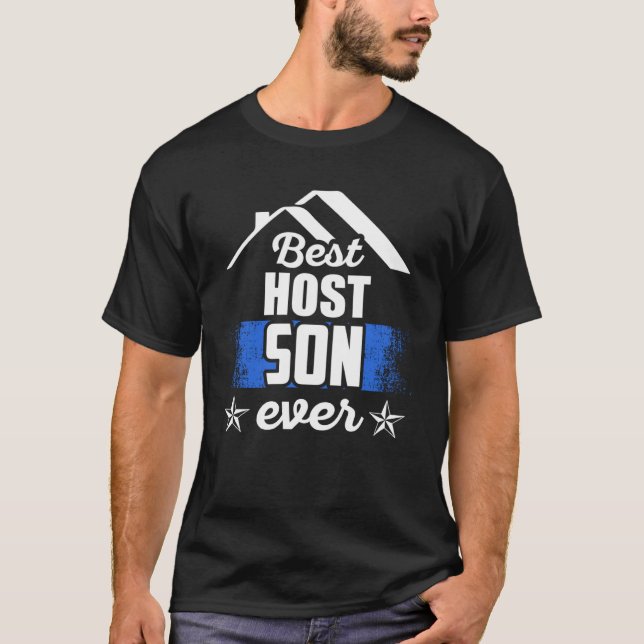 Foreign Host Family Best Son Exchange Student T Shirt (Framsida)