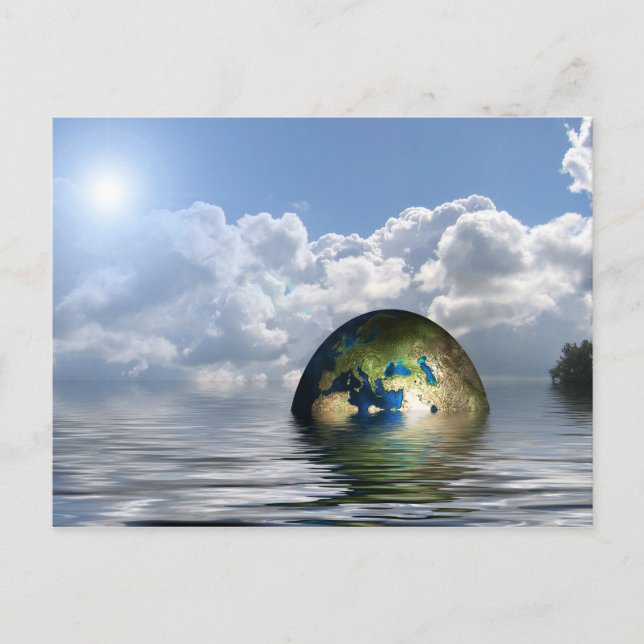 Foreign Trade-62743 FANTASY DIGITAL REALISM SCIENC Vykort (Framsida)