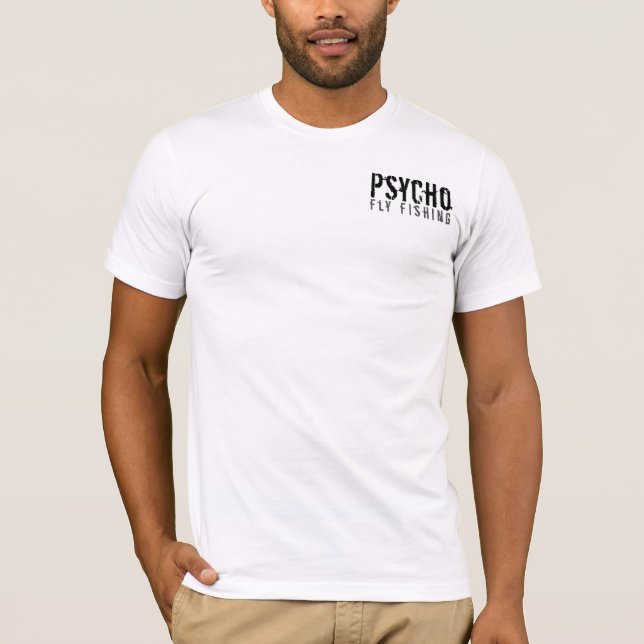 Forell för psykopatflygfiskebrunt - 2012 t-shirt (Framsida)
