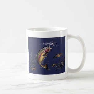 Forellen bevattnar kaffemugg