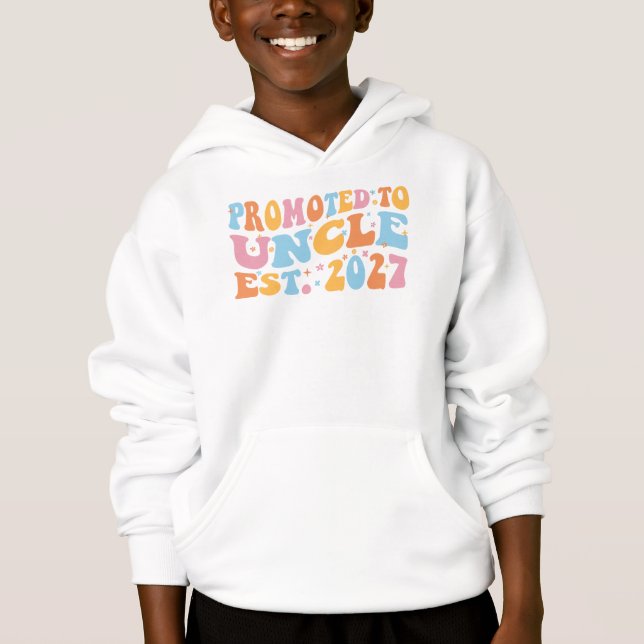 Föremotad till farbror Est 2027 Ny farbror T Shirt (Framsida)