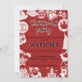 "Förena er med oss på en riktigt glädjerik julfest Inbjudningar