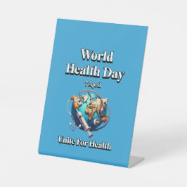 Förena för hälsan. Världshälsodagen. T-Shirt