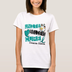 FÖRENA Ovarian cancer för TRO BOT T Shirt