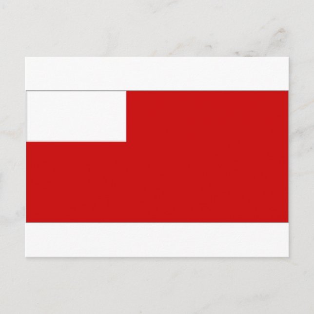 Förenade Arabemiraten Abu Dhabi Flagga Vykort (Framsida)