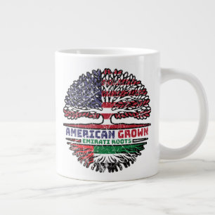 Förenade Arabemiraten Emirati USA USA UAE Jumbo Mugg