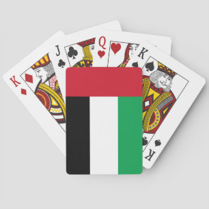 Förenade Arabemiraten-Flagga Casinokort