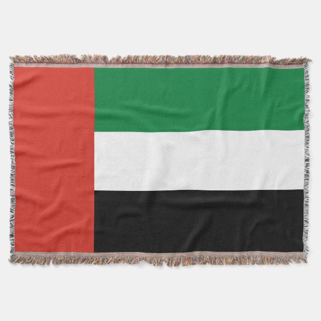 Förenade Arabemiraten flagga Filt (Framsidan)
