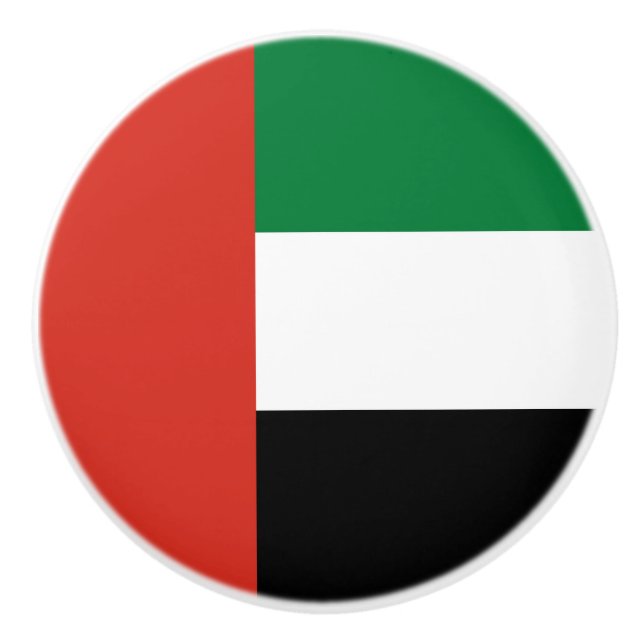 Förenade Arabemiraten flagga Knopp (Framsidan)