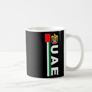 Förenade Arabemiraten fotbollsstil Förenade Arabem Kaffemugg