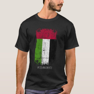 Förenade Arabemiraten Land Flagga Förenade Arabemi T Shirt