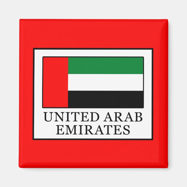 Förenade Arabemiraten Magnet (Framsidan)