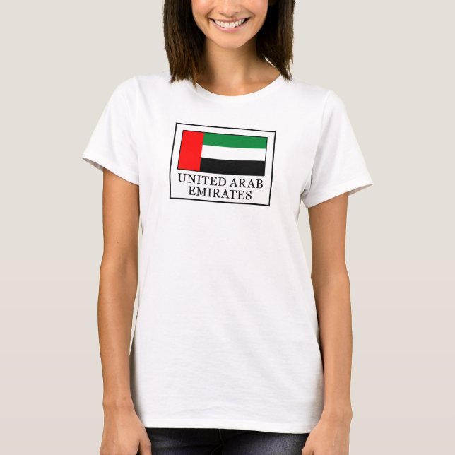 Förenade Arabemiraten Tee Shirt (Framsida)