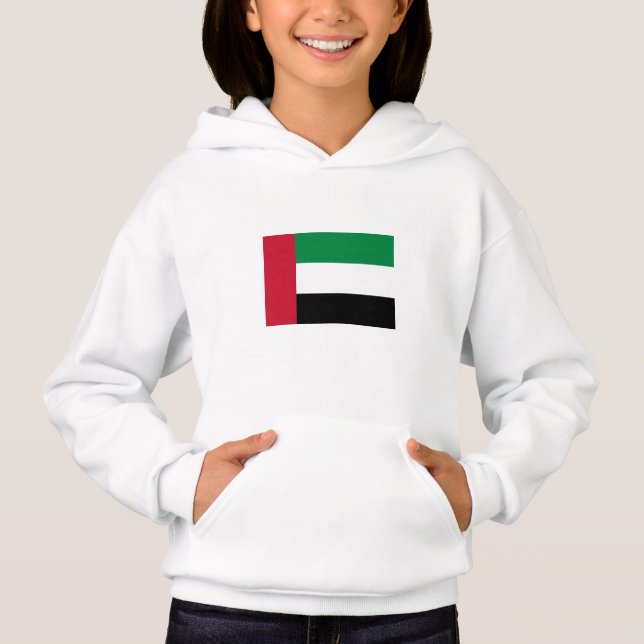 Förenade Arabemiratens flagga T Shirt (Framsida)