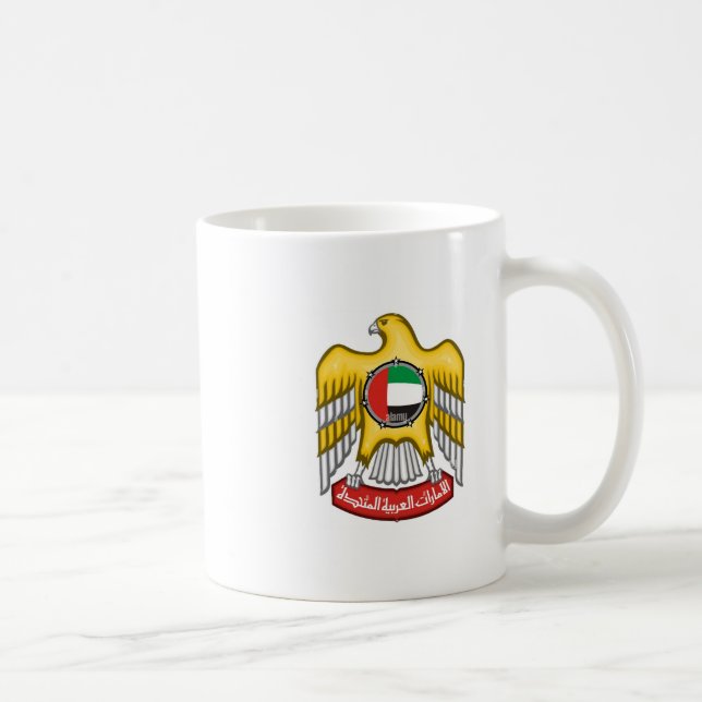 Förenade Arabemiratens Gulf-arv souvenirpresenter Kaffemugg (Höger)