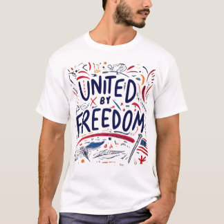 Förenade av Freedom T-Shirt