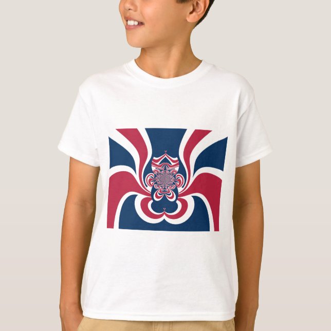 Förenade Färg: Colorful Global Mönster Tröja (Framsida)