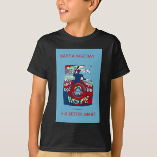 Förenade i hopp: Starkare tillsammans - USA Art Pr Tee Shirt