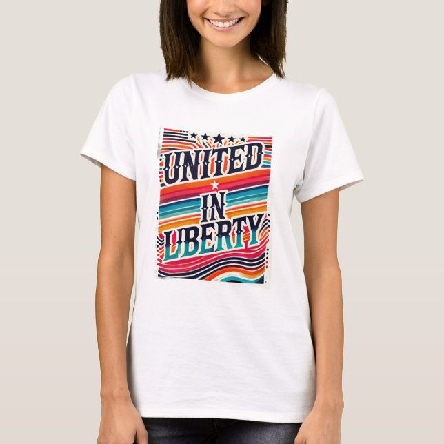 Förenade i Liberty T Shirt (Framsida)