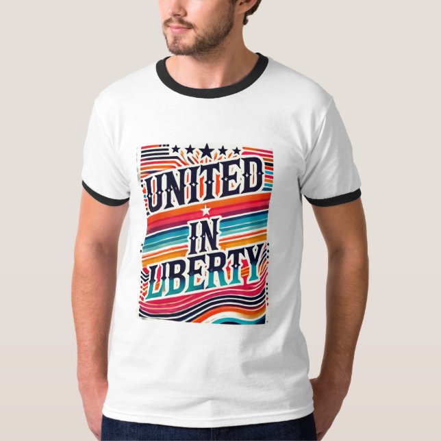 Förenade i Liberty T Shirt (Framsida)