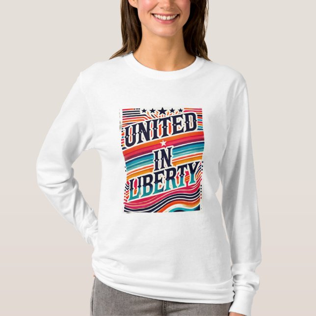Förenade i Liberty T Shirt (Framsida)