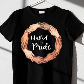 förenade i Pridet LGBTQ Manar T Shirt