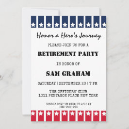 förenade inbjudningar från stater flagga militär p