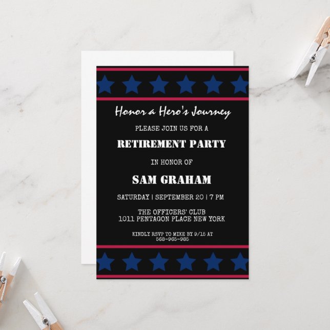 förenade inbjudningar från stater flagga militär p (Fram/Back In Situ)