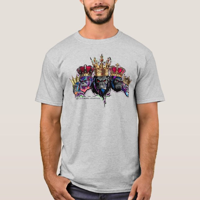 FÖRENADE KUNG ATLANTA,GA T SHIRT (Framsida)
